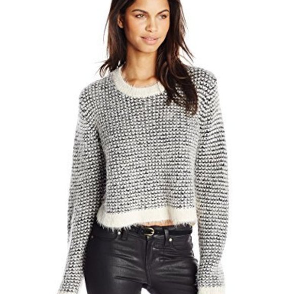 MinkPink Double Dare Fuzzy Sweater - Picture 3 of 7